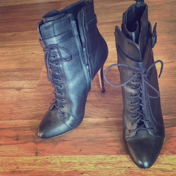 Shoes - Charles David ankle leather boots